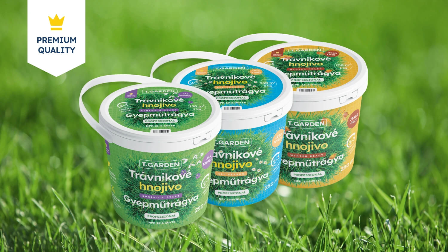 T.Garden Rasendünger: für einen schönen Rasen das ganze Jahr über