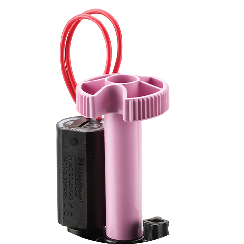 Fialový kľúč pre systémy s úžitkovou vodou.