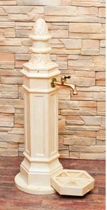 ROMA studňa + kohút 1/2" farba umelého kameňa 98 / 32 / 48 cm