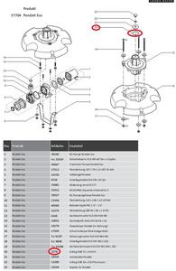 Oase tesnenie 72x4SH75 pre PondJet