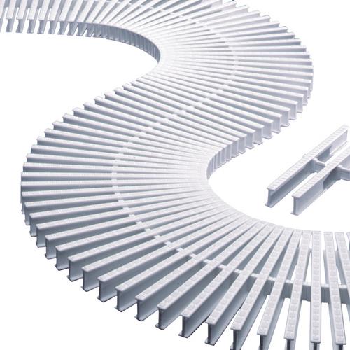 ASTRALPOOL prielivová mriežka 295 mm x 22 mm - starý typ