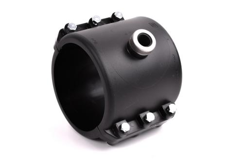 Plastica Alfa navŕtavací pás 160 x 1/2" F s oceľovým krúžkom, PN16