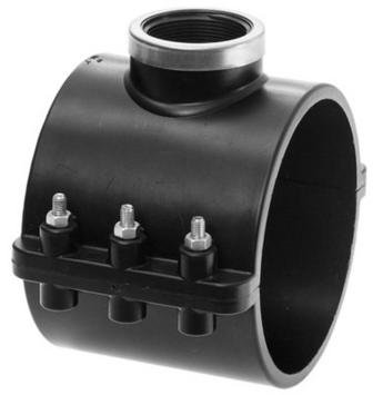 Plastica Alfa navŕtavací pás 200 x 2" F s oceľovým krúžkom, PN16