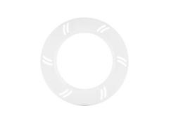 DURATECH rámik na svetlo Adagio / Spectra 100 mm , biely , betón - keramika