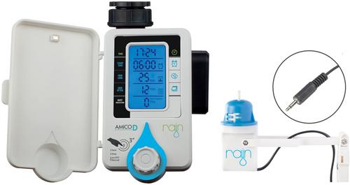Rain set batériová jednotka na vodovod. kohútik Amico D1 a dažďový senzor, 1 sekcia