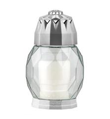 Kahanec s vložkou Diamant biela-strieborná