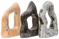 Kamenná leštená fontána Iris , mix farieb