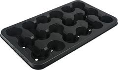 Modiform transportné pláto Eurodan 18 x 9 cm s dierami