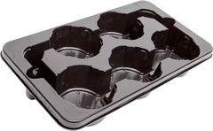 Modiform transportné pláto Eurodan 5 x 17 cm s dierami