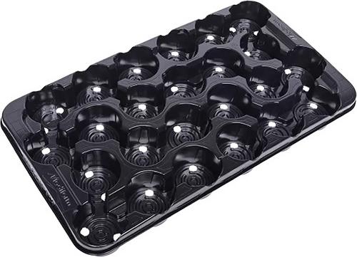 Modiform transportné pláto Normpack 324, 24 x 9 cm s dierami 