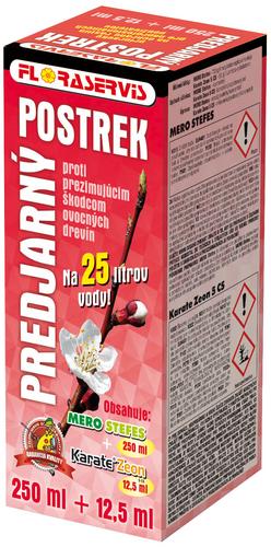 Predjarný postrek na 25 litrov vody