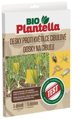 Bio Plantella lepové dosky žlté proti kvetárke cibuľovej 5 ks