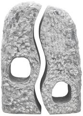 Kamenná fontána Twins , výška 100 cm