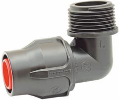 AK skrutkovacie koleno Lock 16 mm x 1/2"M, PN6