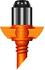 Aquila Jet Sprays 180° Black Cap/Orange Base/dostrek2,6m/1bar - Foto0