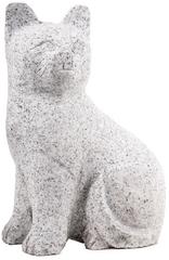 Kamenná soška Sediaca mačka, 30 cm