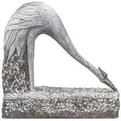 Kamenná socha Volavka A, 90 cm