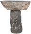 Kamenné napájadlo s podstavou tmavé, D30 cm, V20 cm - Foto0