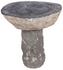 Kamenné napájadlo s podstavou tmavé, D30 cm, V20 cm - Foto1