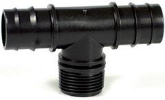 Irritec nástrčný T - kus 20 x 1/2" M x 20, PN4