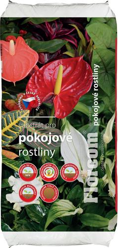 Florcom substrát pre izbové kvety 10 l