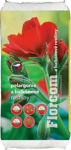 Florcom substrát pre balkónové kvety 50 l