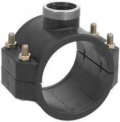 Irritec navŕtavací pás 160 x 1" F s oceľovým krúžkom, PN10