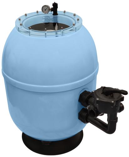 Filtračná nádoba HAGEN bočná 510 , 10 m3/h + 6-cestny ventil 1 1/2