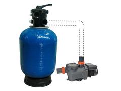 SALZBURG 400 TOP Filterset mit LEO Pumpe 6 m3/h